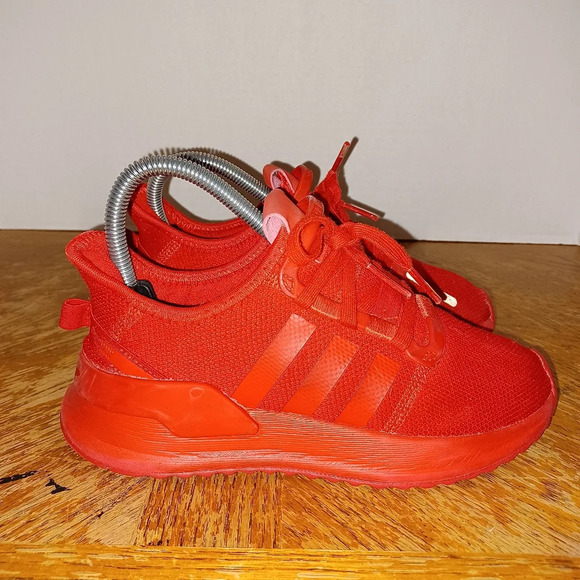 ADIDAS Prophere EVH 791004 Kids Sz 4 Red Lace Up Sneakers. (34 Box 5) - Picture 3 of 10